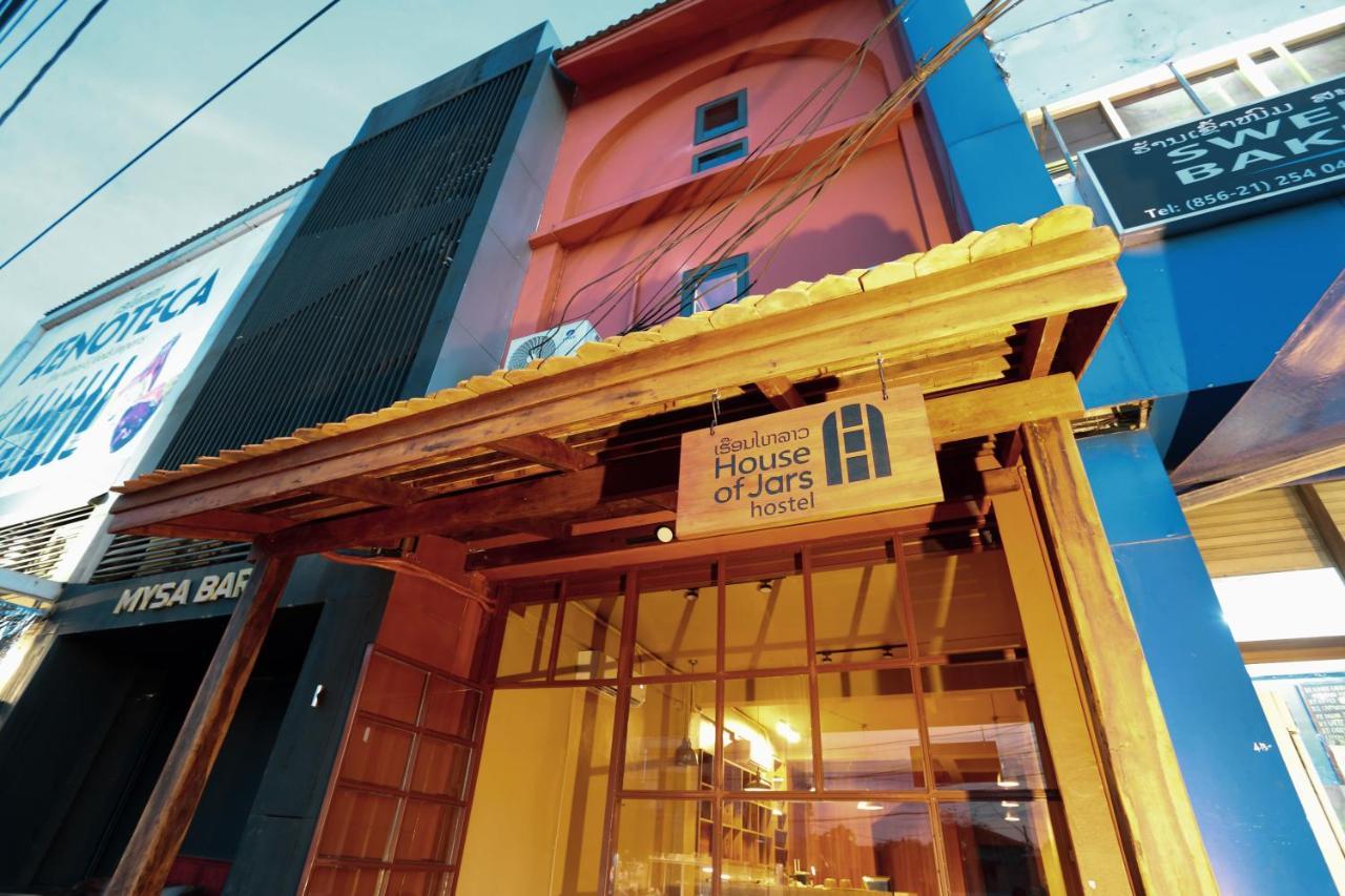 ビエンチャン House Of Jarsホステル エクステリア 写真